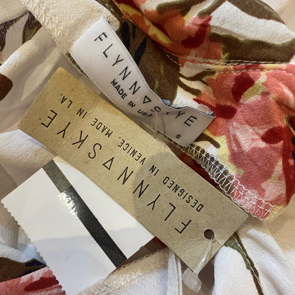 NWT ✨Flynne Skye Michelle Floral Cut Out Maxi Dress - Picture 4 of 4